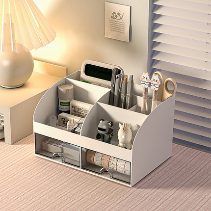 Desktop Storage Box White/Blue/Pink Paper Boxes Type Other Blue.