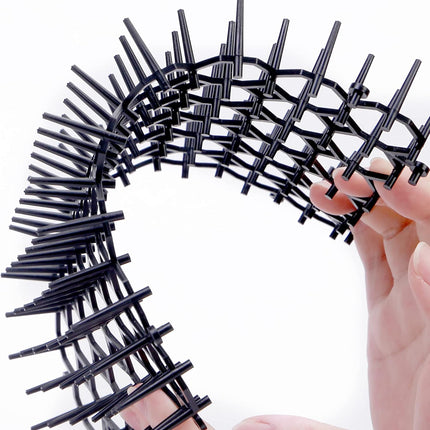 12 pcs 15 cm x 20 cm Spike Mat, Cat Scare with Spikes, Dog Mat, Plastic Net for Animals.