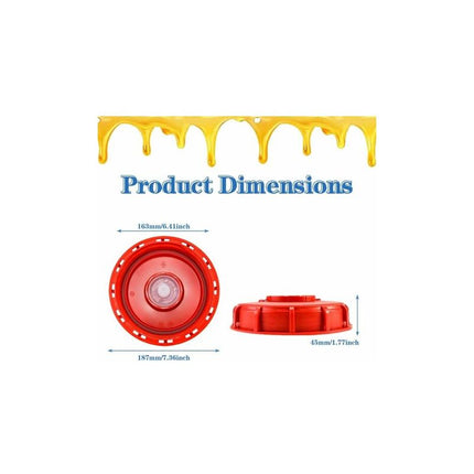 IBC Tank Lid 163mm 1000l IBC Tank Lid IBC Tote Tank Lid Vented IBC Water Tank Lid for 1000L Water Tank.