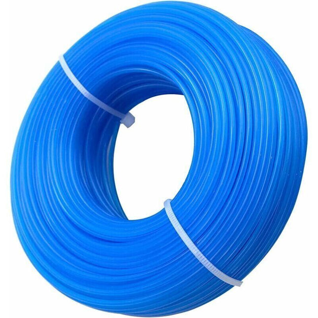 Round Nylon Wire Spool for Trimmer Brushcutter Diameter 1.6 mm Length 100 m, Replacement Wire Trimmer Wire..DEBUNS.