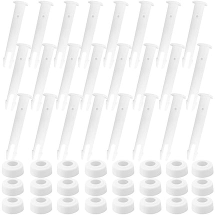 24 pcs Pool Pins, Replacement Pins, Plastic Pool Joints, Plastic Pins, Pool Joints, Pool Frame Pins, Pool Joint Pins (24 pcs).