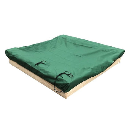 Dustproof cover for sandbox Waterproof sandbox pool cover black 150x150x20cm black 150x150x20cm.
