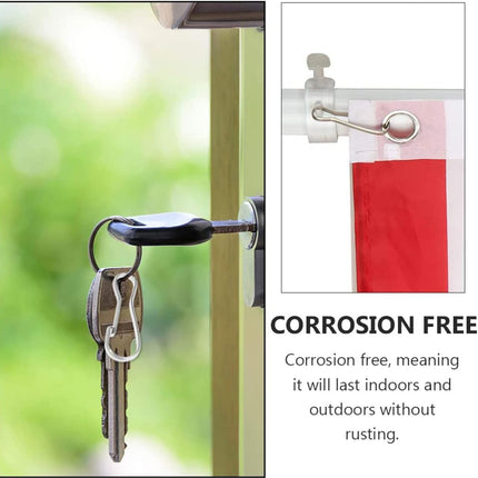 20-pack transparent self-adhesive ceiling hooks, no drilling required, ceiling hooks.