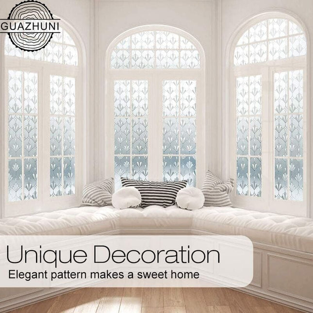 Static Cling Window Film, Privacy Window Film Blackout Reusable.