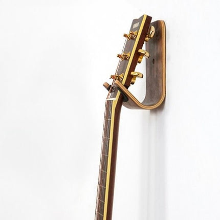 Guitar Skateboard Wall Hanger Unique Design Bent Wood Guitar Hanger Wall Mount Guitar Holder Acoust -suzuka null none.