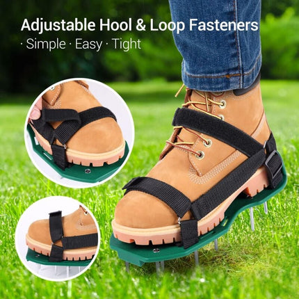 Lawn Aerator Sandals Free Installation, Lawn Spike Shoes Lawn Vertical Cutter Grass Shoes Garden—max.