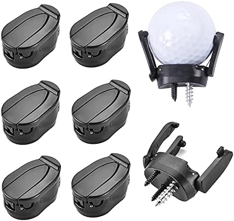 pcs Golf Ball Picker, Foldable Golf Ball Picker Claw Suction Cup Put On Putter Grip.