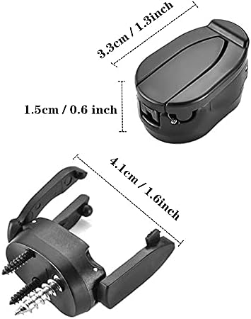 pcs Golf Ball Picker, Foldable Golf Ball Picker Claw Suction Cup Put On Putter Grip.