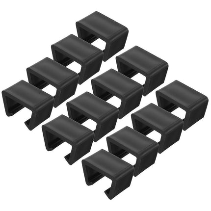 12pcs Garden Furniture Clamps Patio Furniture Clamps Outdoor Sofa Patio Furniture Coupling Clamps.