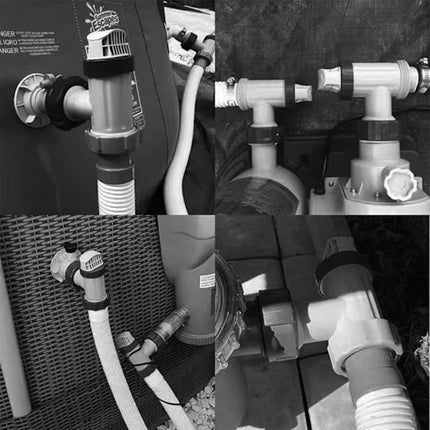 Intex 2-pack above ground valve with piston, gaskets and nuts.