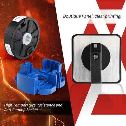 Universal Rotary Cam 20A 3 Positions 8 Terminals 690V Cam Switch.