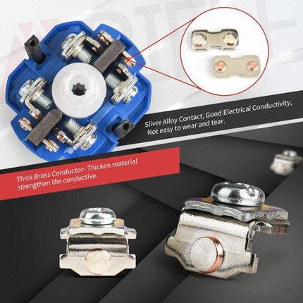 Universal Rotary Cam 20A 3 Positions 8 Terminals 690V Cam Switch.
