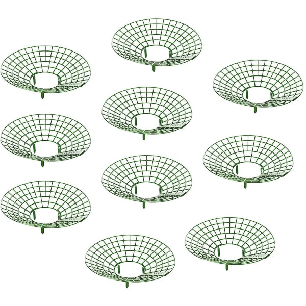 10 pcs Strawberry Plant Support Cages Climbing Rack Strawberry Rack Frame Holder Balcony Planting Rack Fruit Support Garden.