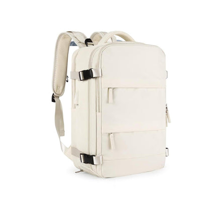 Hot 2025 Ryanair Cabin Travel Backpack 40x20x25 cm, Cabin Travel Bags, Cabin Bag for EasyJet, Hand Luggage, Cabin Bag, Hiking Backpack blanquecino.