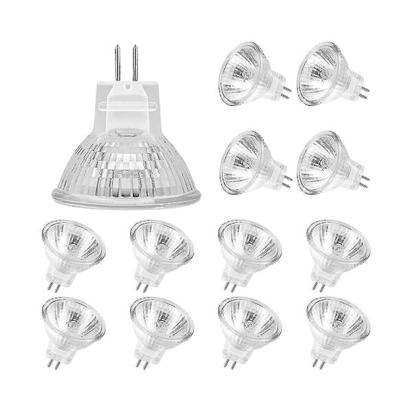 MR11 Halogen Bulbs (12-pack), GU4 Halogen Bulbs 12V 20W, MR11 GU4 Dimmable Bulbs for Ceiling Lighting - Perfect.