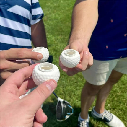 pcs Golf Ball Shaped Shot Glasses Golf Ball Shot Glasses Cool Golf Ball Shot Glasses Perfect Gift for Golf Enthusiasts.