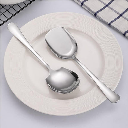 Large Stainless Steel Spoons, Serving Spoons for Hotel Meals.