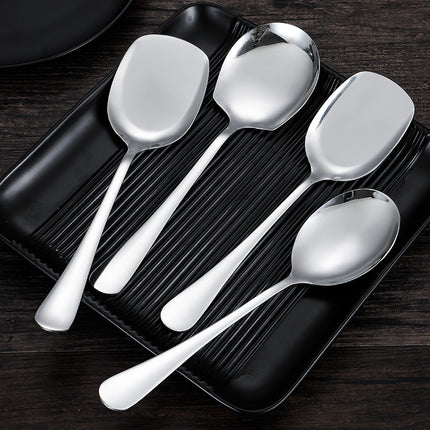 Large Stainless Steel Spoons, Serving Spoons for Hotel Meals.