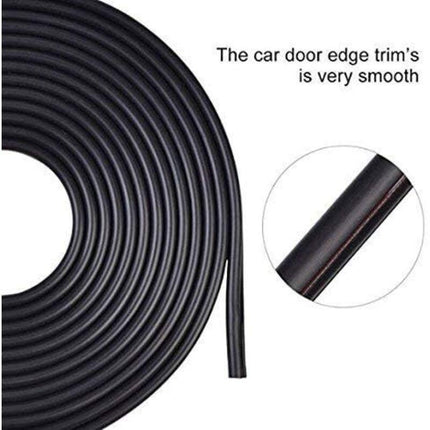 Car Door Protector Rubber Strip Door, 5M Car Door Edge Protector Door Strip Edge Strip Rubber Strip Anti-Scratch.