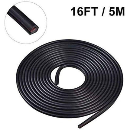 Car Door Protector Rubber Strip Door, 5M Car Door Edge Protector Door Strip Edge Strip Rubber Strip Anti-Scratch.