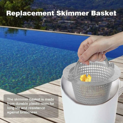 Universal Replacement Skimmer Basket Plastic Skimmers for Above Ground Pools No Handle.