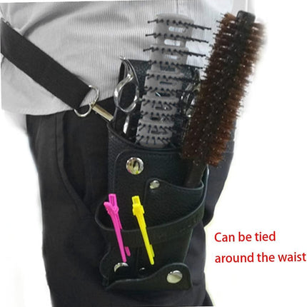 Waist Bag Scissors Comb Bag Hairdressing Tools Pockets Salon Leather Barber Pockets Universal.