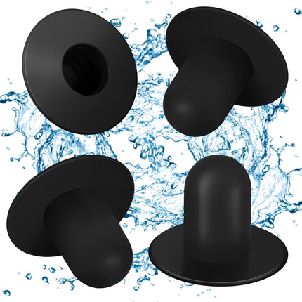 4-Pack Pool Wall Plug Replacement Parts - Above Ground Pool Filter Pump Filter Hole Plug Compatible with Intex and Bestway.