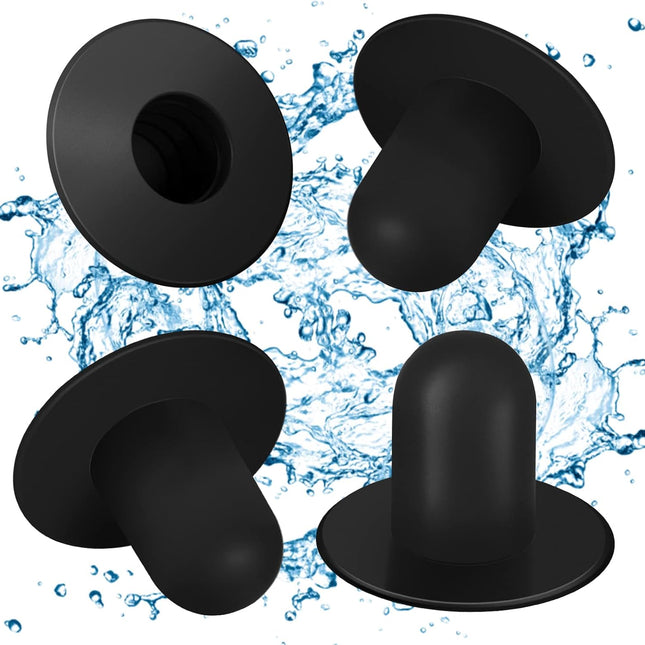 4-Pack Pool Wall Plug Replacement Parts - Above Ground Pool Filter Pump Filter Hole Plug Compatible with Intex and Bestway.