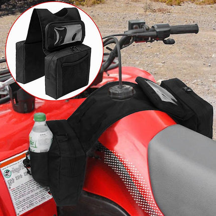 ATV UTV Motorcycle ATV Tank Bag Saddle Bag With Waterproof Phone Storage Bag Storage Package Luggage Bag.