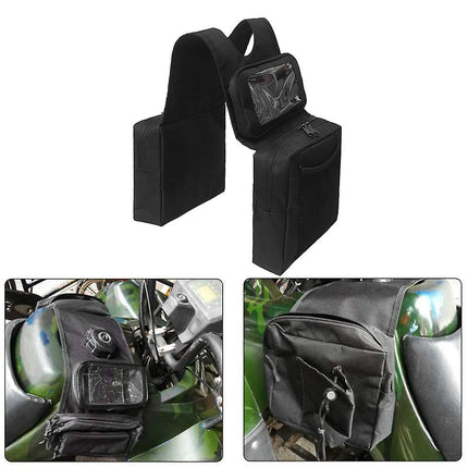 ATV UTV Motorcycle ATV Tank Bag Saddle Bag With Waterproof Phone Storage Bag Storage Package Luggage Bag.