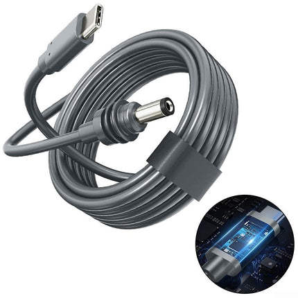 Power Cable compatible with Starlink Mini, Waterproof DC Male to USB-C (2 m) 2M.