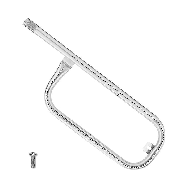 Grill Burner Tube Stainless Steel 304, 60040 69957, Replacement for Q100 Q120 Q1000 Q1200 Baby Q Sliv.