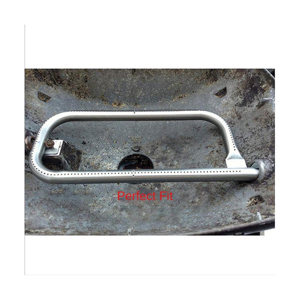 Grill Burner Tube Stainless Steel 304, 60040 69957, Replacement for Q100 Q120 Q1000 Q1200 Baby Q Sliv.
