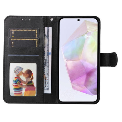 PU Leather Wallet Case Compatible with Samsung A56 5G - More Colors Available Black Black.