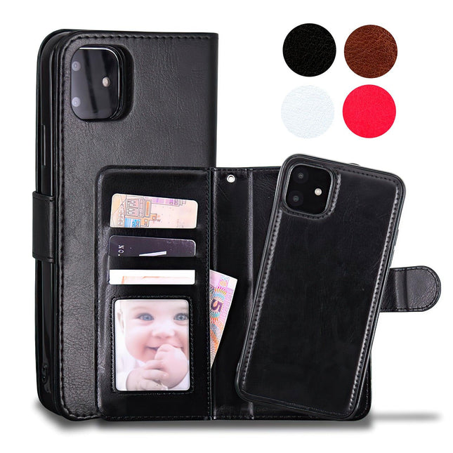 iPhone 12 - Leather Case / Protection Pink.