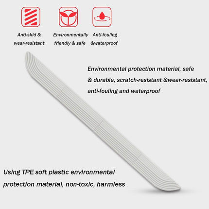 Threshold strip for robot vacuum cleaner beige.