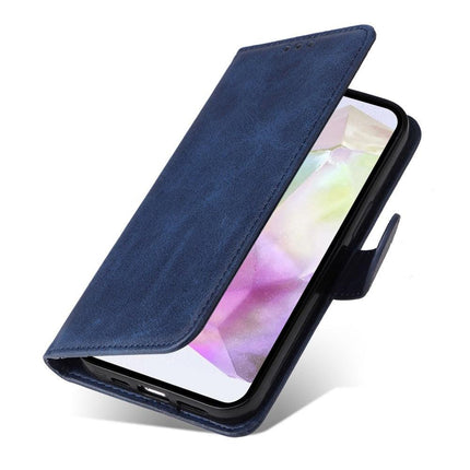 PU Leather Wallet Case Compatible with Samsung A56 5G - More Colors Available Blue Blue.