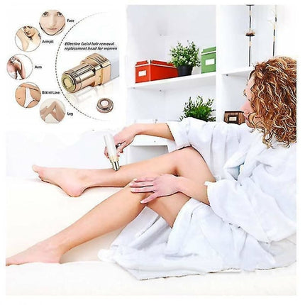 4pcs Flawless Hair Remover Replacement Heads Blades Finishing Touch Epilator.