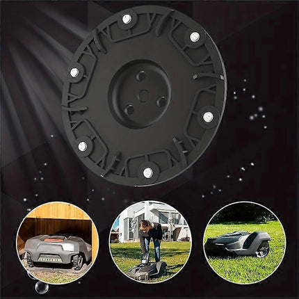 RSD-01 Compatible for WORX / Landxcape / Kress / Einhell Lawn Mower ABS 6-Blade Cutter Head Turntable.