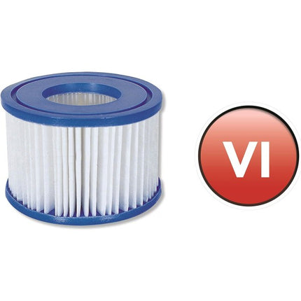 Lay-Z-Spa Filter Cartridge VI for all Lay-Z-Spa models - 6 x Double Pack (12 filters).