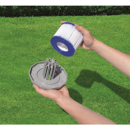 Lay-Z-Spa Filter Cartridge VI for all Lay-Z-Spa models - 6 x Double Pack (12 filters).