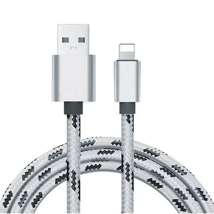 5-pack 2m Braided Lightning Cables, Compatible with iPhone 11 13 14, Charging and Data Cable.