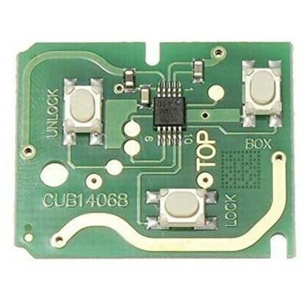 pc 3-button 433 MHz FOB remote key for Ford/Mondeo/Fiesta/Focus/Ka Transit.