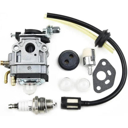 Carburetor for Kawasaki Th23 Th26 Th34 23cc 25cc 26cc Spark Plug Kit Gift from G,DEBUNS.