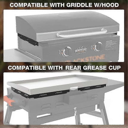 Magnetic Wind Shields for 36-inch Blackstone Grill, Stainless Steel Flame Shield, Grill Accessories - 36 Inch.
