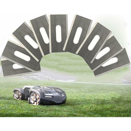 Pack of 30 lawn mower blades for Husqvarna with double ground stainless steel blades 36.518.50.65mm..DEBUNS.