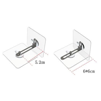 pcs Furniture Wall Anchors without drilling the wall Install anti-tip furniture with kit proofing Attach the shelf to the wall to prevent furniture from falling.