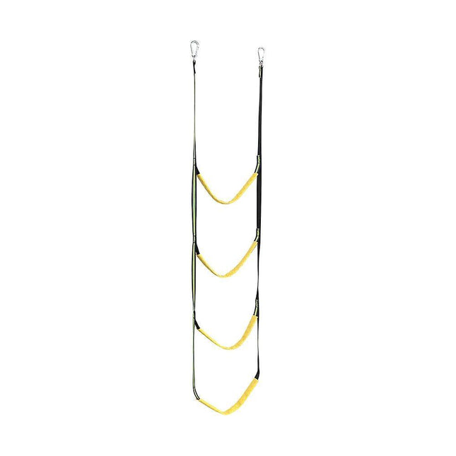 4-step rope ladder for boat, boat rope ladder extension, foldable auxiliary ladder for boat, swim ladder for sailboat, kayak - Perfet.