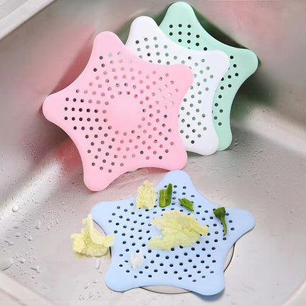 Silicone Drain Cover / Filter for Sink, Bathtub, Shower Green.