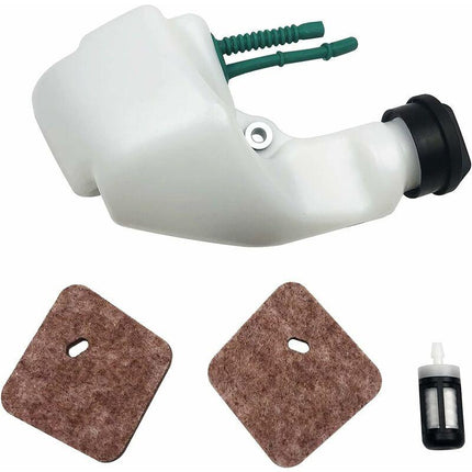 Fuel Tank Assembly, Fuel Tank Assembly Replacement for Stihl FS38 FS45 FS46 FS55 FC55 KM55 MM55.